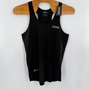 Rawgear Mens Racerback Tank Top Black Gym Training Activewear Large NWT